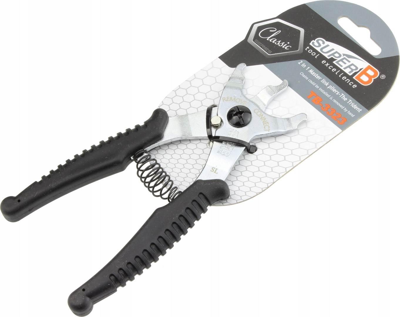 Szczypce Do Spinek Łańcucha 2W1 Super-B Tb-3323