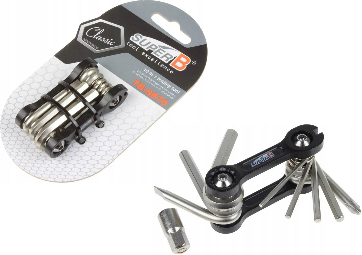 Multitool 10-Funkcyjny Super-B Tb-9870 | KLU TB9870