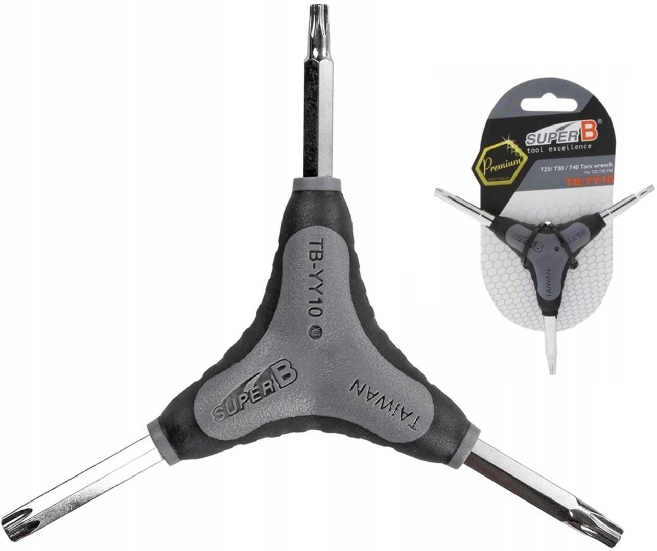 Klucz Trójstronny Torx T25/T30/T40 Super-B Tb-Yy10