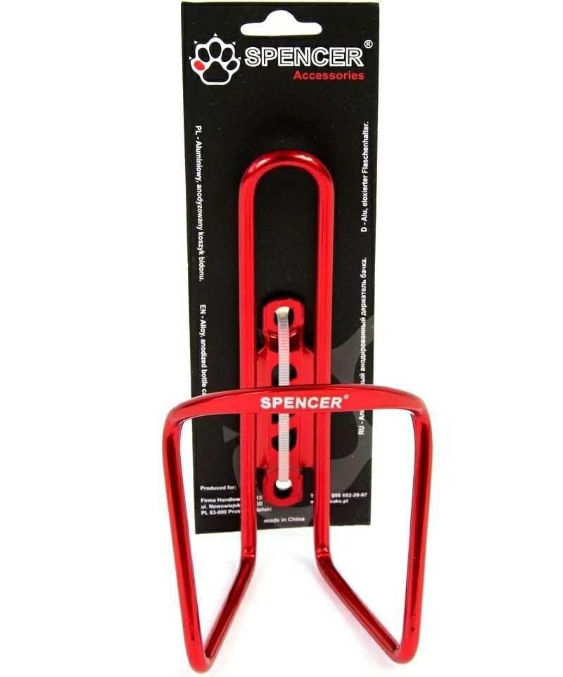 Koszyk Na Bidon Alu Spencer Czerwony | KOB 21