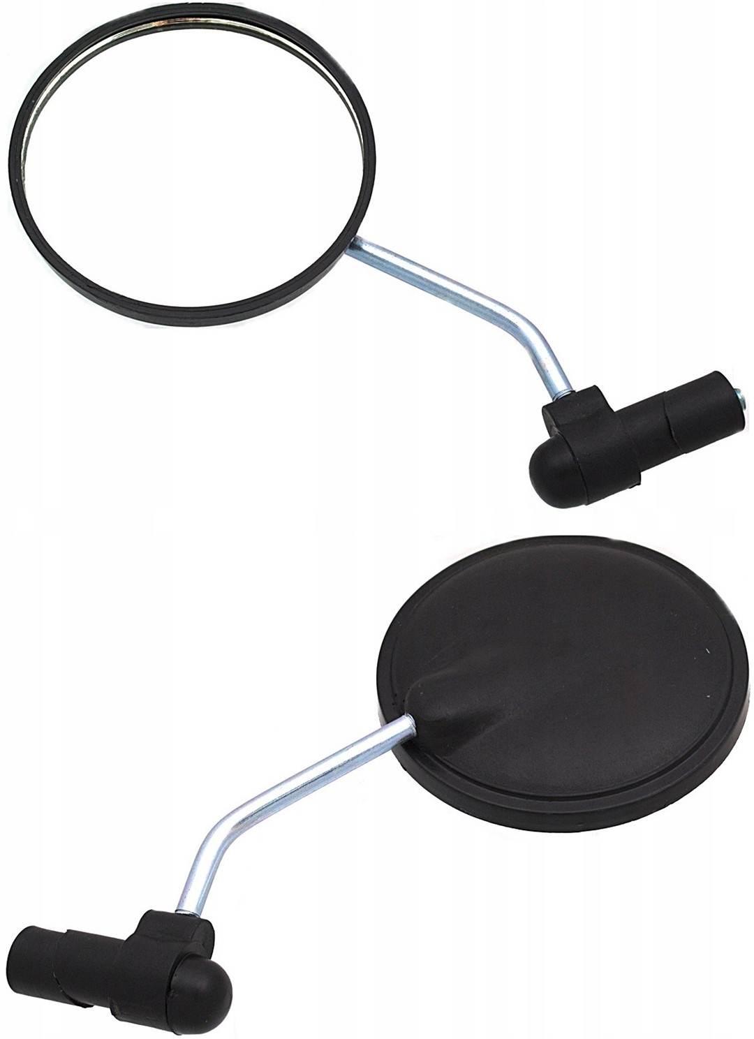 Lusterko Rowerowe Wpuszczane,L/P,Okrągłe Dł 12Cm