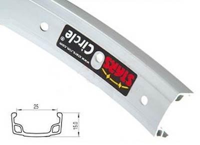 Obręcz 20" 28H Vb [25X15] Stars J25 Sl | OB 20 J25 28H