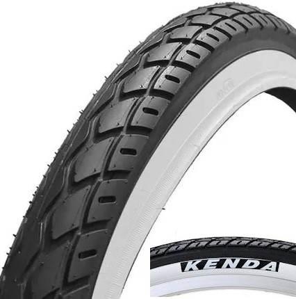 Opona 26X1,75 [47-559] Kenda K924 Biały Bok