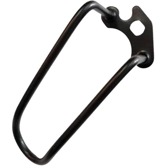 Osłona Przerzutki Długa Na Oś Czarna | OSŁ 284D