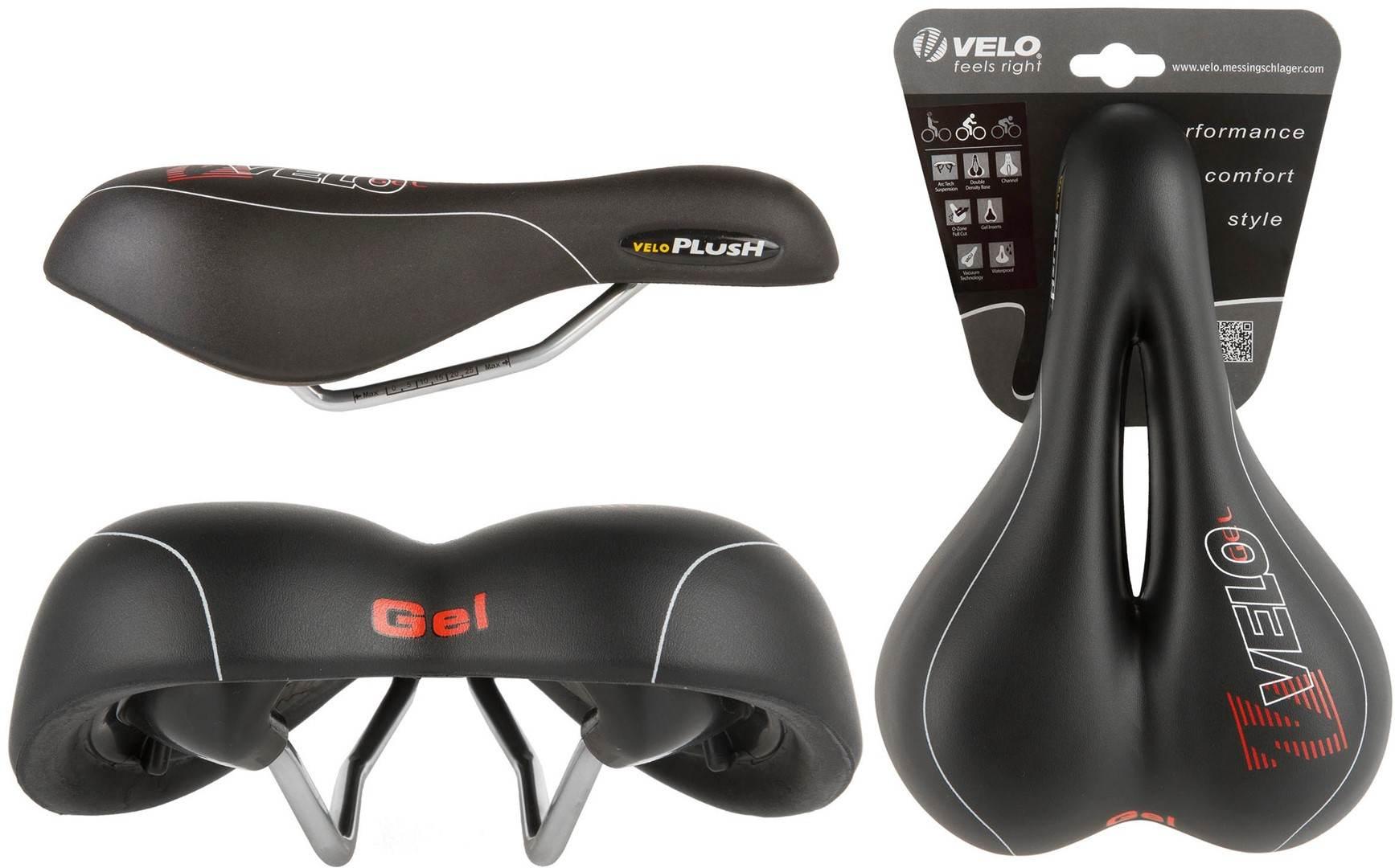 Siodło Damskie [255X177] Velo Plush Gel D2