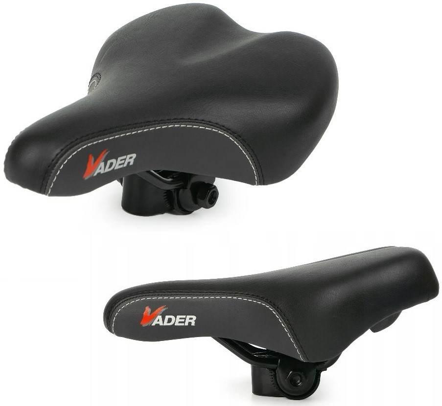 Siodło Dziecięce 230X155 Vader 715 Czarno-Szare