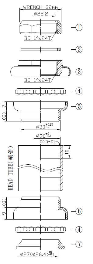 Stery Skręcane 1" Stal Neco H831 Sl | ST 831SL - zdjęcie 3