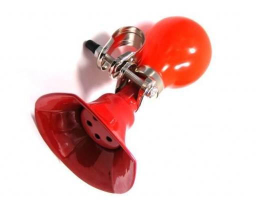 Trąbka Krótka Kielich Stal Czerwona | TR 04 RED