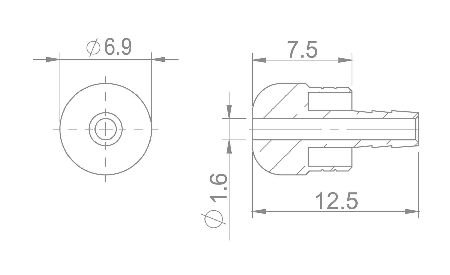 Wkład Do Przewodów Hydr.hayes 2.5 Mm Opak= 8Szt - zdjęcie 2