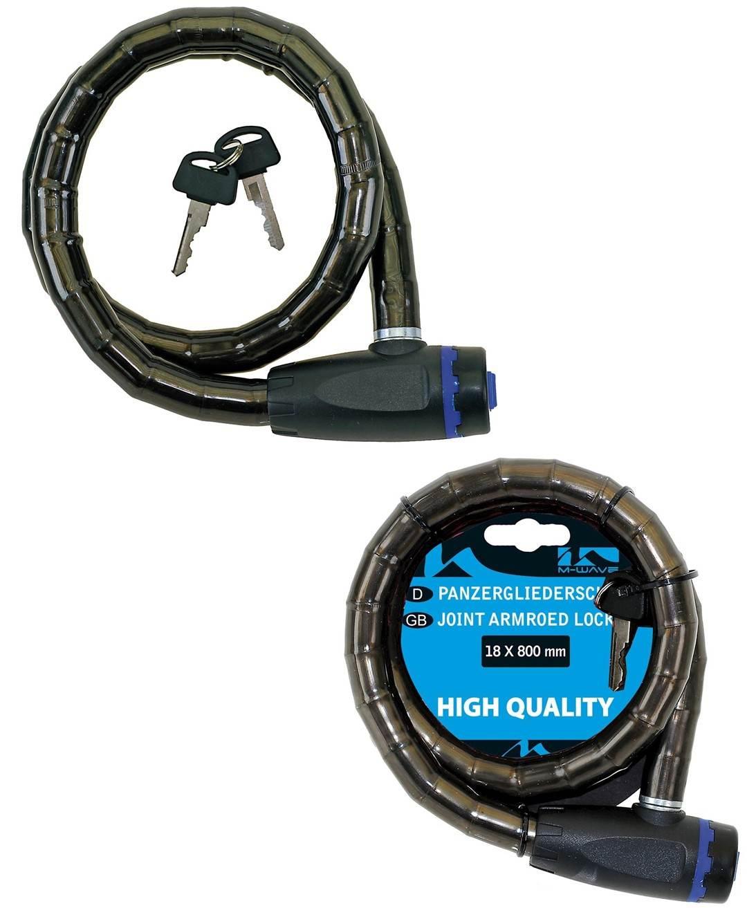 Linka Zabezpieczająca Klucz 800X18 M-Wave