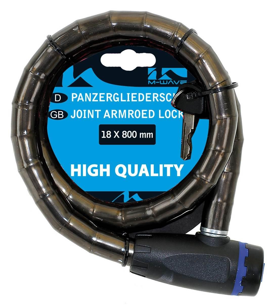 Linka Zabezpieczająca Klucz 800X18 M-Wave - zdjęcie 2