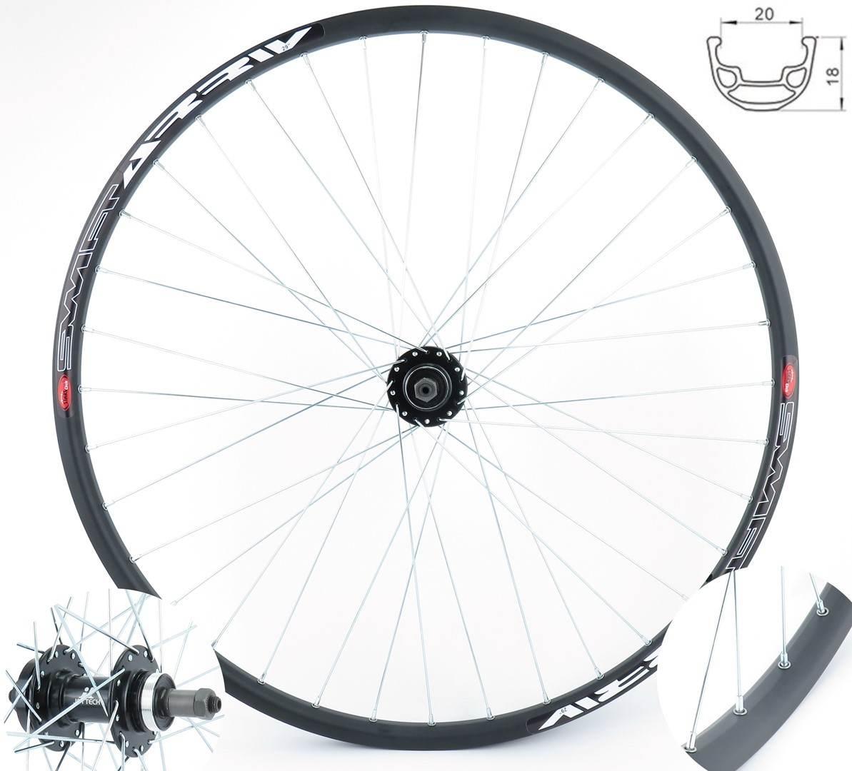 Koło 29 Tył Wolnobieg Tarcza Qr J20S Jyd242 Bk