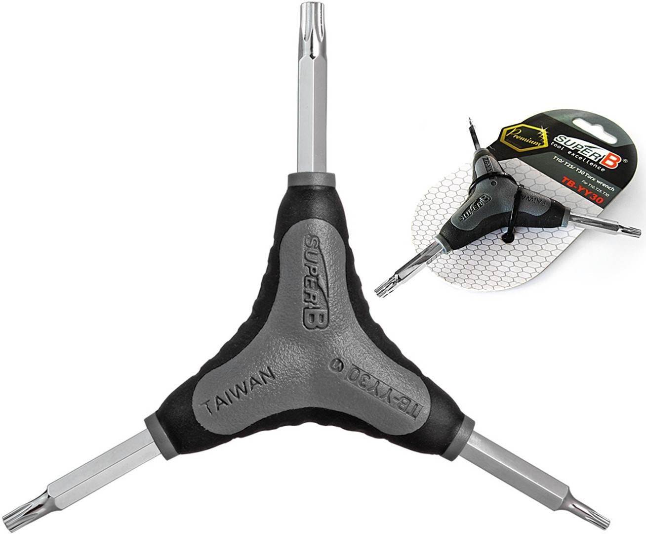Klucz Trójstronny Torx T10/T25/T30 Super-B Tb-Yy30