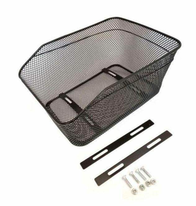 Kosz Tył Na Bagażnik MetalPrzykręcany Ht-113 Bk