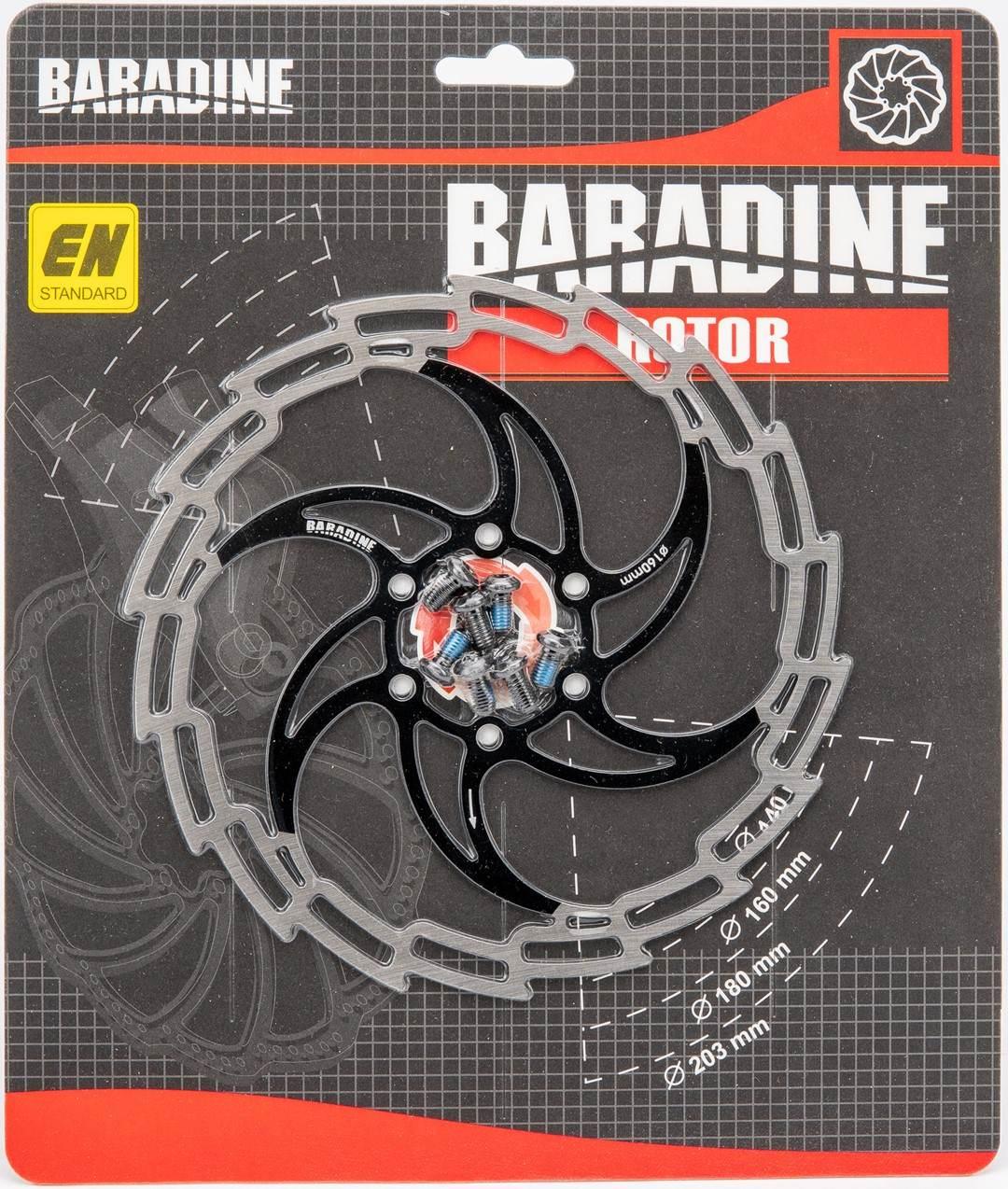 Tarcza Hamulcowa 160 Mm 6 Śr Baradine Db-05 Bk