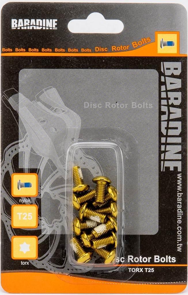 Śruby Do Tarcz H-Ca M5/10Mm/T25 Baradine 12Szt Gl