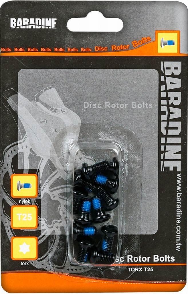 Śruby Do Tarcz H-Ca M5/10Mm/T25 Baradine 12Szt Bk
