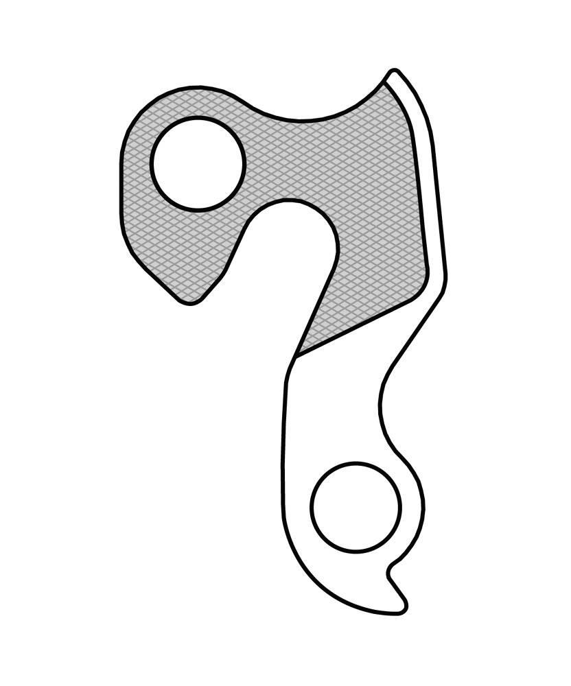 Hak Przerzutki Gw-7K Gh-117 Różne Marki | HAK 7K - zdjęcie 4