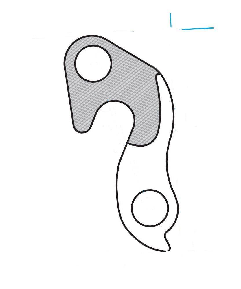 Hak Przerzutki Gw-7S Gh-101 Różne Marki | HAK 7S - zdjęcie 2