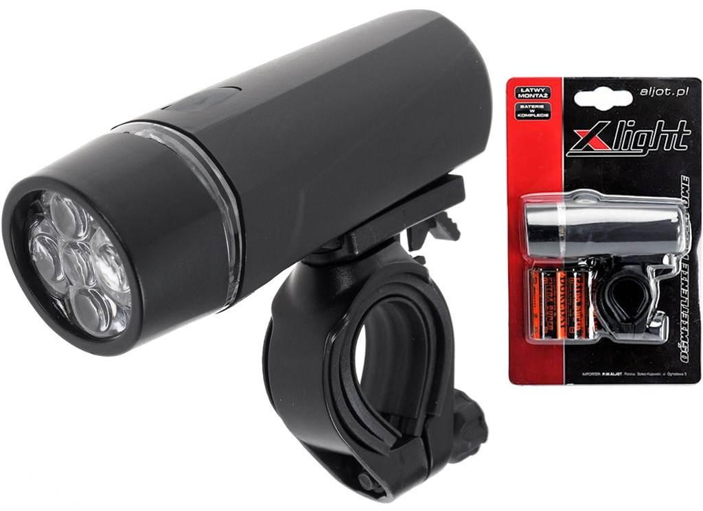 Lampka Przednia 4Xaaa 5 Led X-Light Xc-100 Bk