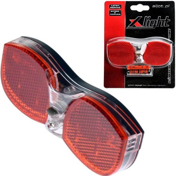 Lampa Tył Bagażnik 2Xaaa 80Mm Xc-105 | LATB_XC105