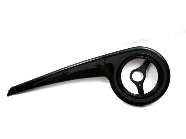 Osłona Łańcucha Zula Z Uchwytem 115Mm Czarna - zdjęcie 2