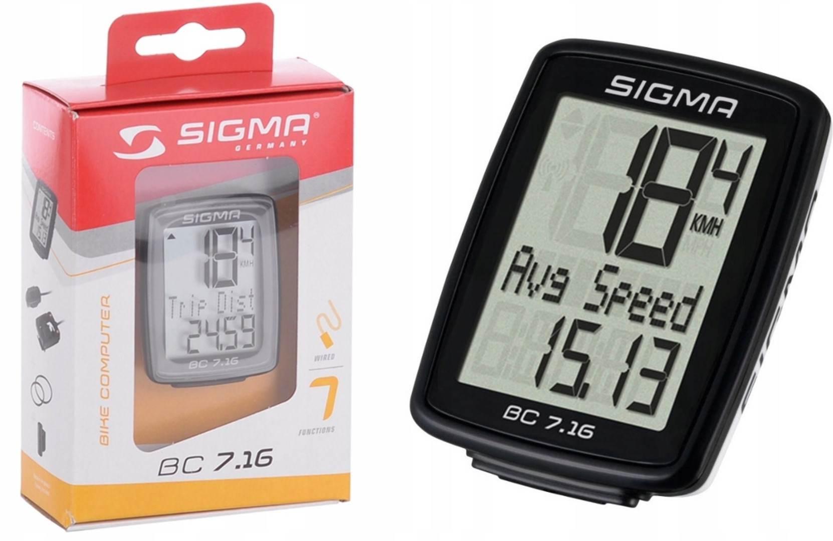 Licznik Przewodowy Sigma Bc 7.16 | LICZ 716