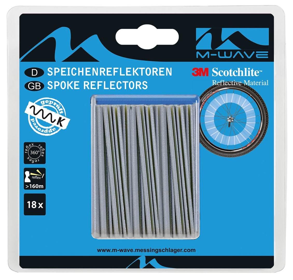 Odblaskowe Rurki Na Szprychy M-Wave 3M | ODBL 466670