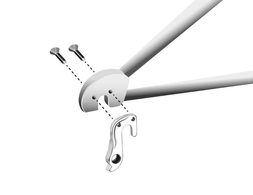 Hak Przerzutki Union Gh-165 Cube | HAK GH165 - zdjęcie 3