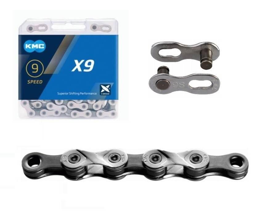 Łańcuch 9Rz 114L Spinka Kmc X9 Sl-Gy Box