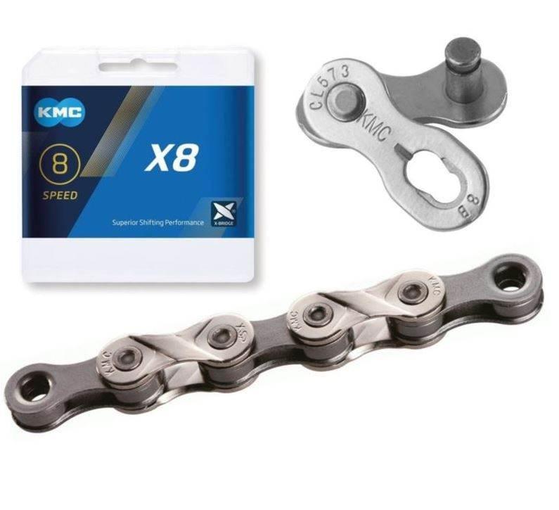 Łańcuch 7-8Rz 114L Spinka Kmc X8 Sl Box | ŁA KMC X8-BOX