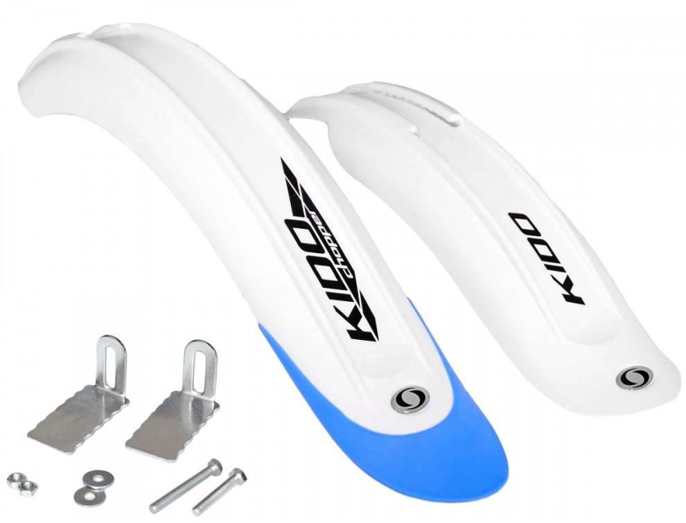 Błotniki 16" Simpla Kido Short Biały/Niebieski