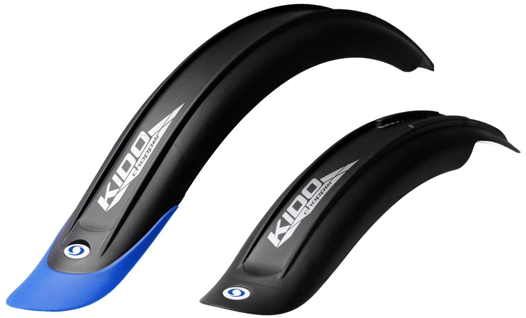 Błotniki 16" Simpla Kido Short Czarny/Niebieski