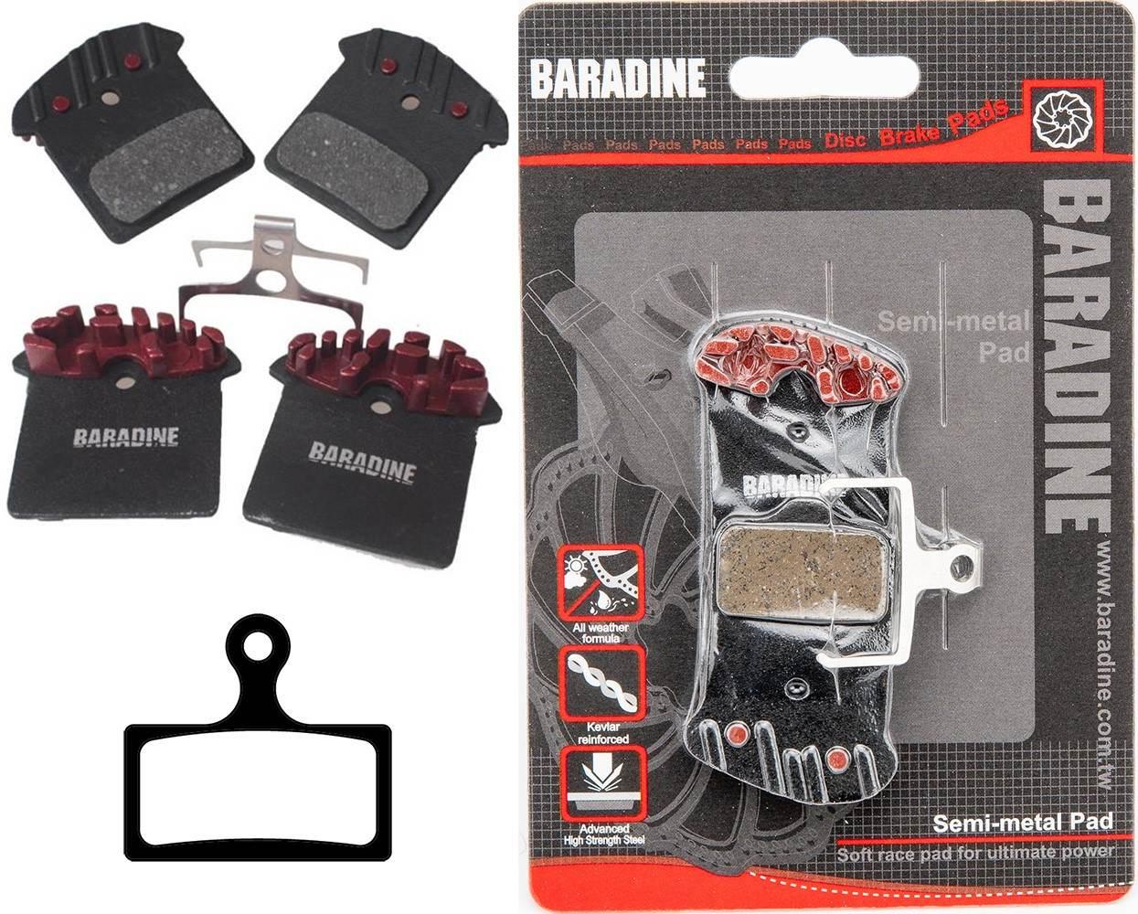 Klocki Półmetaliczne Baradine Ds-52R Xtr 2011