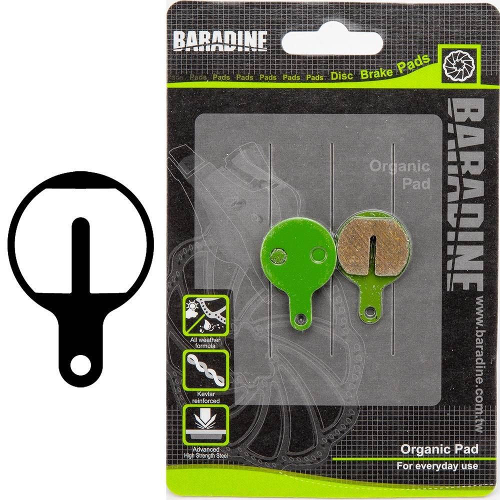 Klocki Żywiczne Baradine Ds-46 Tektro Iox