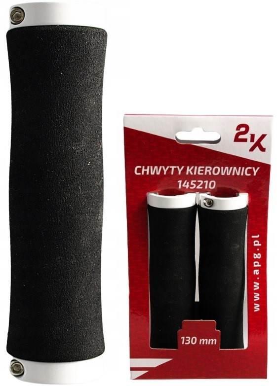 Chwyty Piankowe Z Obejmami 130 Mm 2K 145210 Bk-Wh