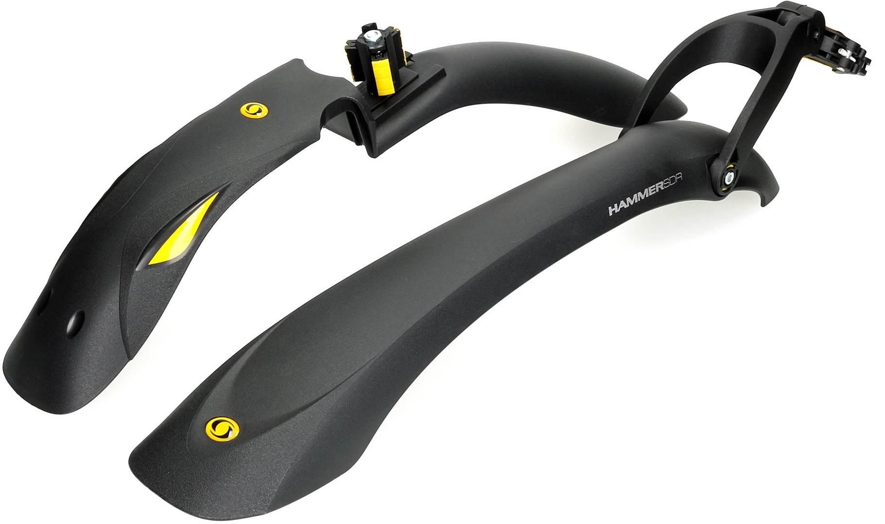 Błotniki 24-29" Simpla Hammer Pro Czarny/Żółty