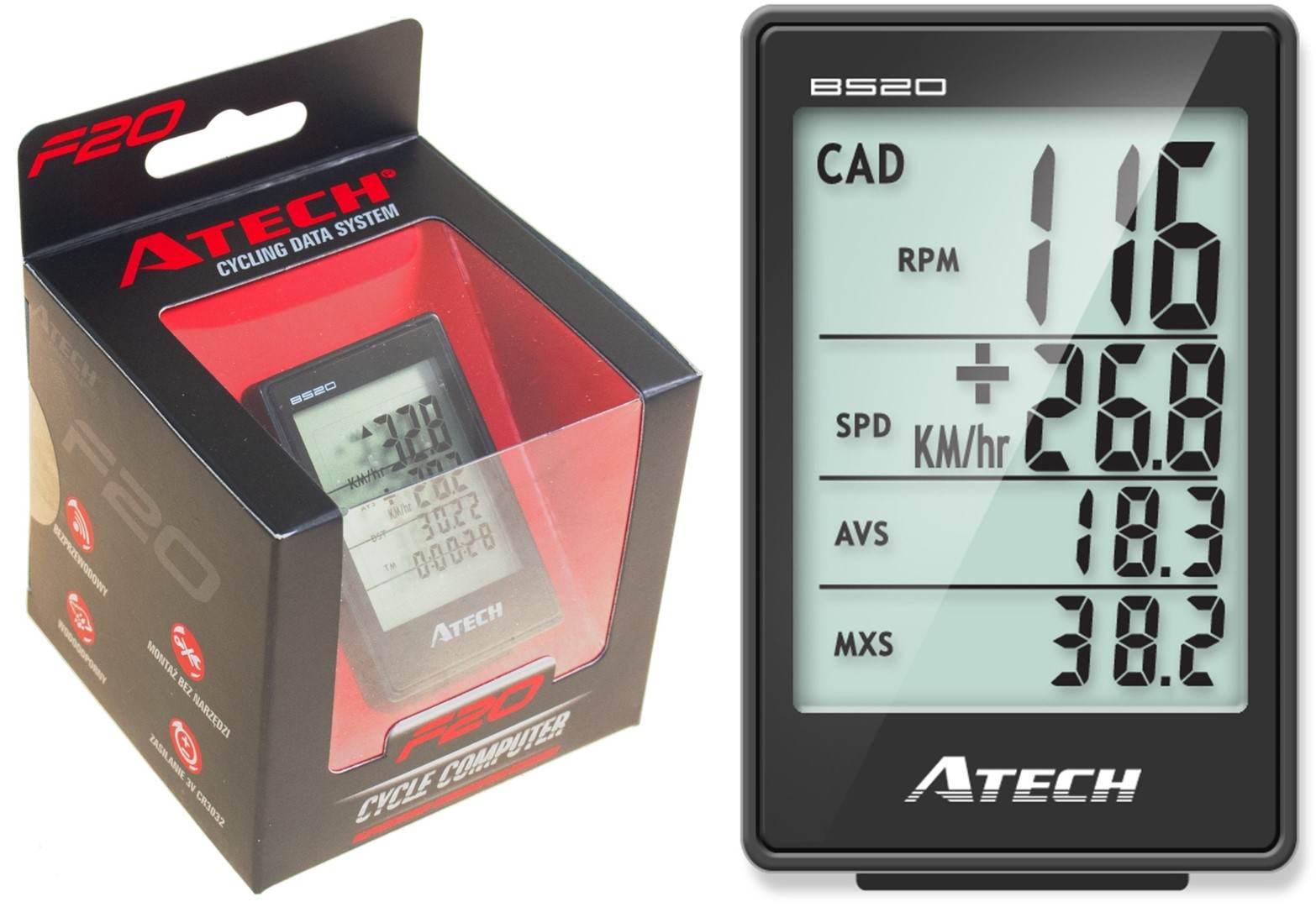 Licznik Bezprzewodowy Atech F-20 | LICZ F20