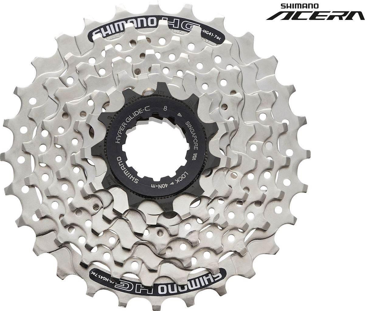 Kaseta 8S 11-34T Shimano Acera Cs-Hg41-8 Folia - zdjęcie 2