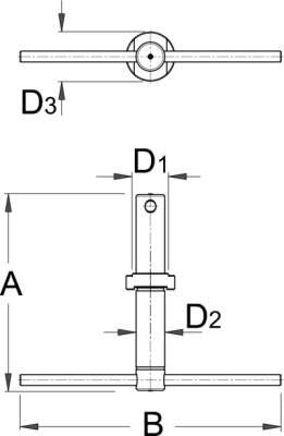 Prasa Do Demontażu Osłon Suportu Unior 1607/4 - zdjęcie 2