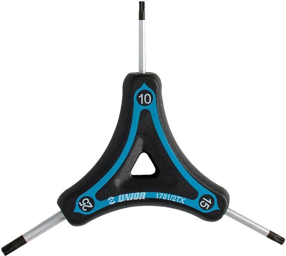 Klucz Trójstronny Torx T10/T15/T25 Unior 1781/2Tx