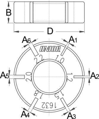 Klucz Do Szprych Płaskich Aero Unior 1632 - zdjęcie 3