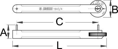Przymiar Łańcucha Unior 1643/4 | KLU UNIOR 1643/4 - zdjęcie 2