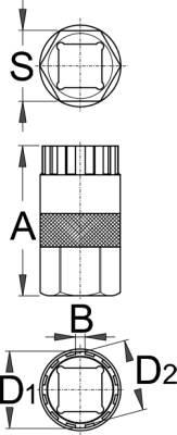 Klucz Do Kaset Unior 1670.5/4 | KLU UNIOR 1670.5/4 - zdjęcie 2