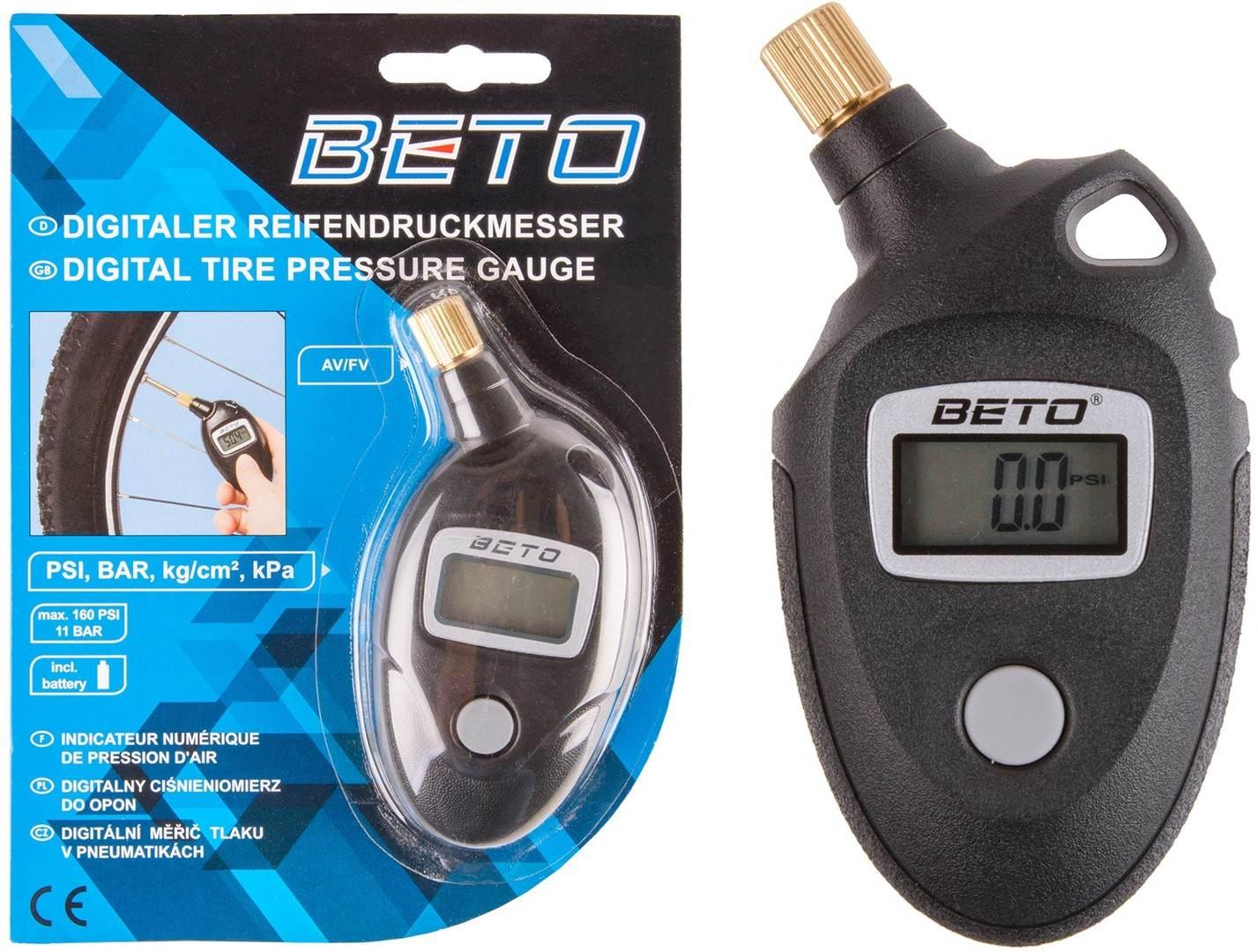 Manometr Elektroniczny Max 11Bar Beto Av/Fv