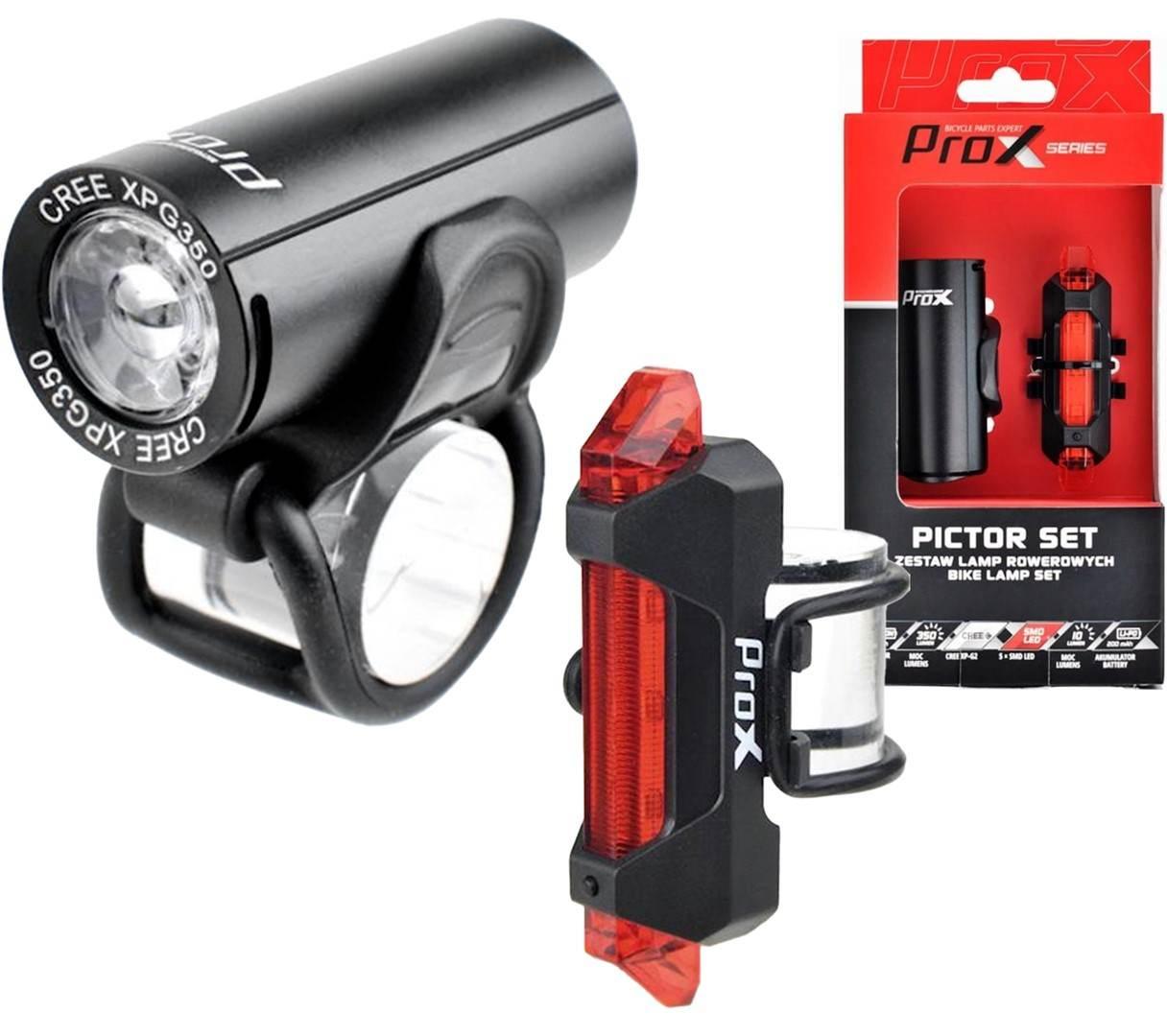 Zestaw Lampek Usb 350/10 Lm Prox Pictor Black