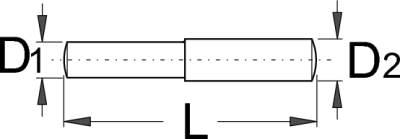 Wymienny Pin Do Rozkuwacza Łańcucha 2 Szt1647 - zdjęcie 2
