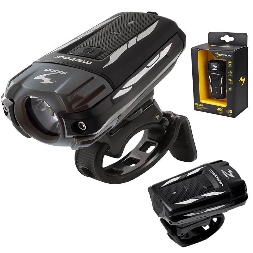 Lampka Przednia Usb 400Lm Moon Meteor C3 - zdjęcie 3