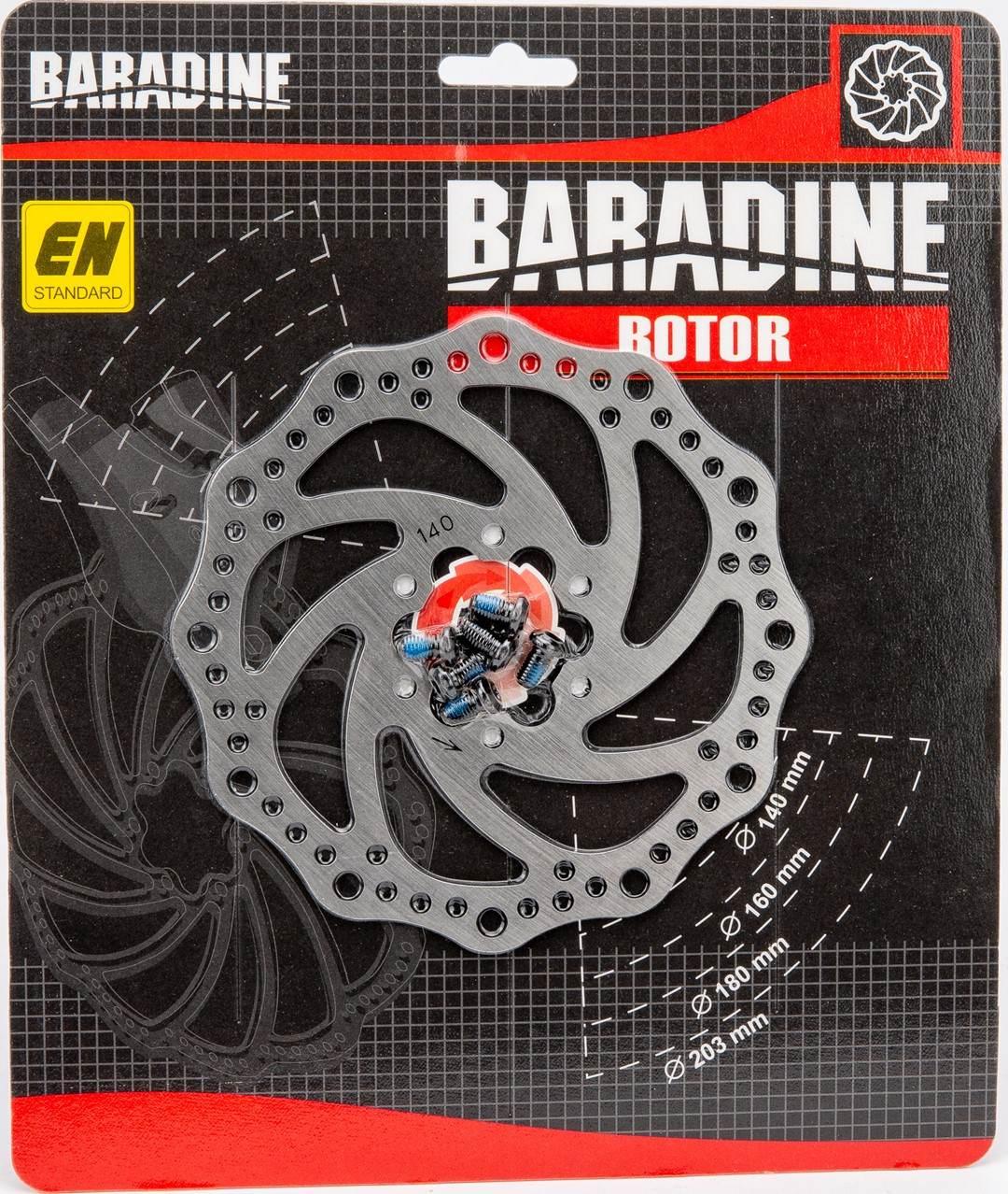 Tarcza Hamulcowa 140 Mm 6 Śr Baradine Db-02