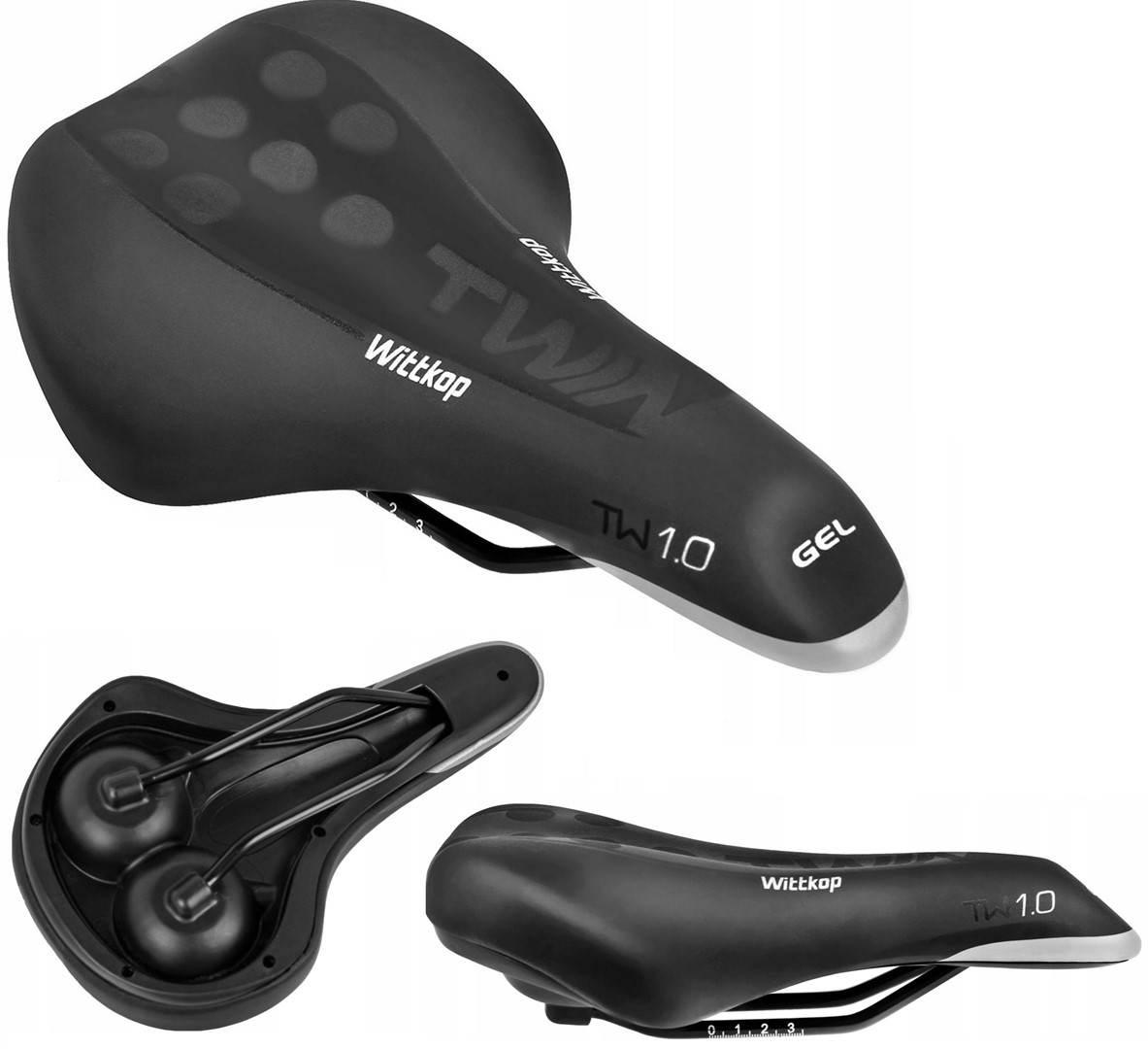 Siodło Męskie [270X170] Wittkop Twin 1.0 Gel
